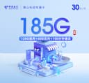 佛山电信专属卡【30元185G+100分钟】