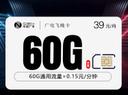 广电飞晚卡【39元60G】【仅发吉林】