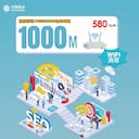 重庆移动1000M580包年单宽